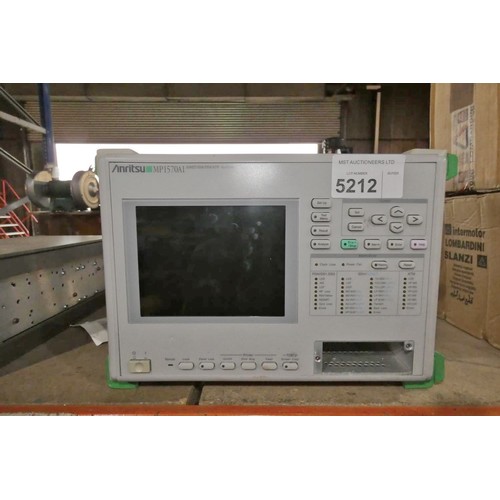 5212 - 1 x Anritsu MP1570A1 SONET / SDH /PDH /ATM analyser