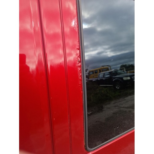 8 - VW Transporter TDi LWB camper van Red.  Reg: RY03 PFE, 1st reg 06/08/2003, 5spd manual diesel 2461cc... 