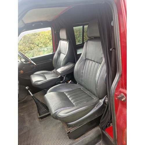 8 - VW Transporter TDi LWB camper van Red.  Reg: RY03 PFE, 1st reg 06/08/2003, 5spd manual diesel 2461cc... 