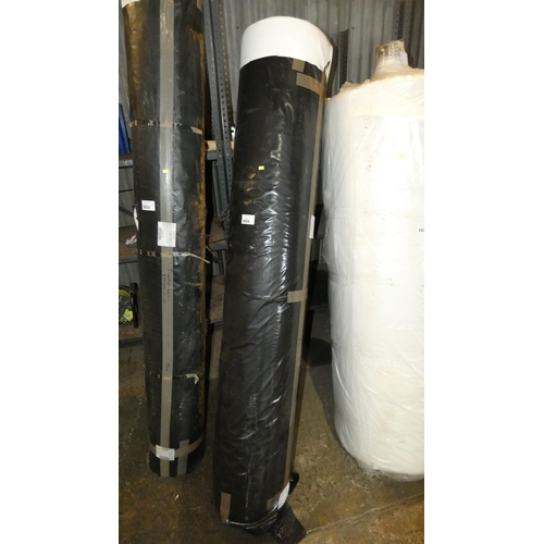 5856 - 1 x roll of white glass fibre type material - label gives size as 179m long / 372 sq m - Exact use u... 