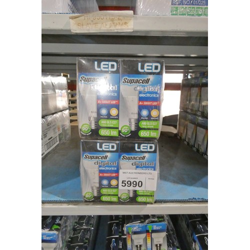 5990 - 24 x Supacell LED A60 GLS E27 light bulbs