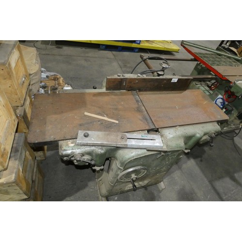 5799 - 1 x Wadkin Bursgreen planer thicknesser machine no. UO / S. 63929, 3ph max width approx 18 inch