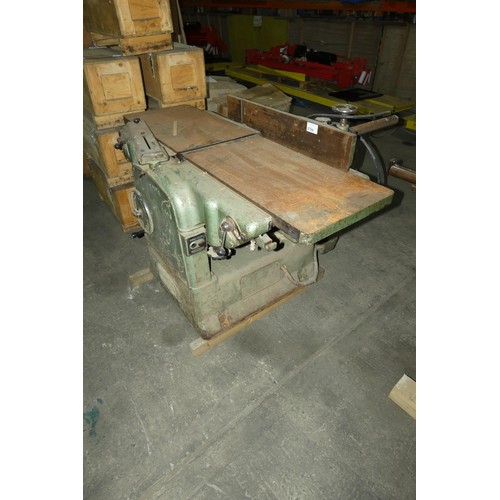 5799 - 1 x Wadkin Bursgreen planer thicknesser machine no. UO / S. 63929, 3ph max width approx 18 inch