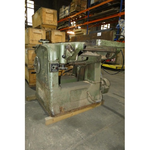 5799 - 1 x Wadkin Bursgreen planer thicknesser machine no. UO / S. 63929, 3ph max width approx 18 inch