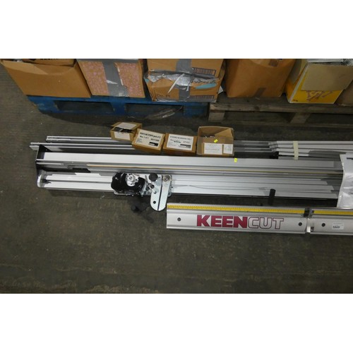 5869 - 1 x Keencut SteelTrak 250 vertical sheet material cutter 250cm / 98 inch. Will cut sheet materials u... 