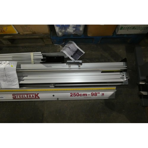 5869 - 1 x Keencut SteelTrak 250 vertical sheet material cutter 250cm / 98 inch. Will cut sheet materials u... 