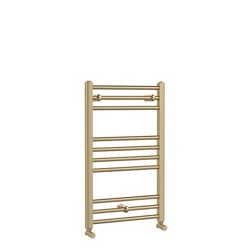 213 - 1 x Lorica straight heated towel rail approx 80 x 50cm RRP £189