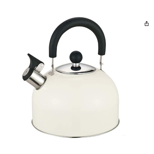 261 - 1 x Eleganto electric kettle 240v and 1 x Prima whistling kettle