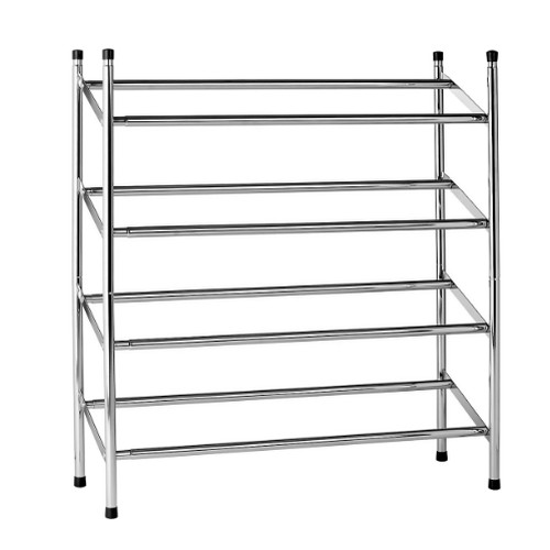 265 - 1 x wall mounted towel rack and 1 x Premier Maison extendable shoe rack