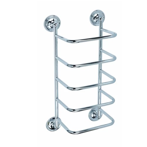 265 - 1 x wall mounted towel rack and 1 x Premier Maison extendable shoe rack