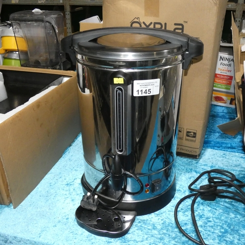 1145 - A countertop water boiler by Oypla, 20lt capacity 240v - trade