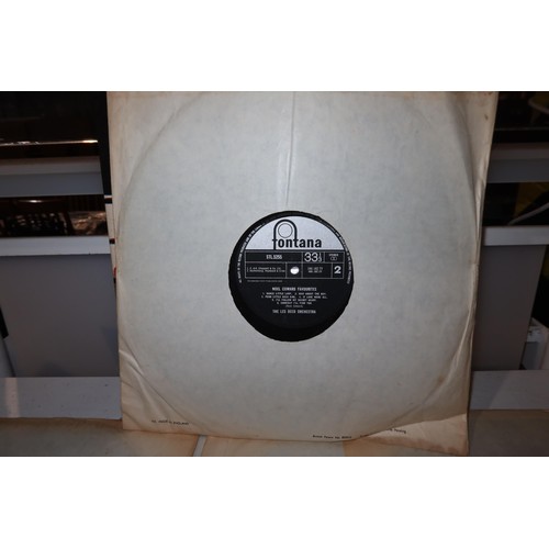 2463 - 10 x various 33rpm records, stickered sample records or demonstration copy