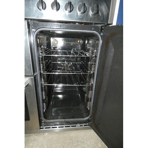 1209 - A 5 ring range with 3 ovens beneath and 2 grills above by Burco type Cookcentre 90E electric 240v - ... 