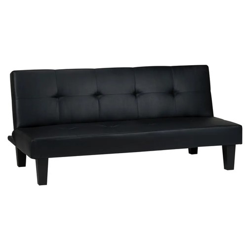 530 - 1 x Birlea Franklin black clic clac type sofa bed RRP £179. Supplied in one box