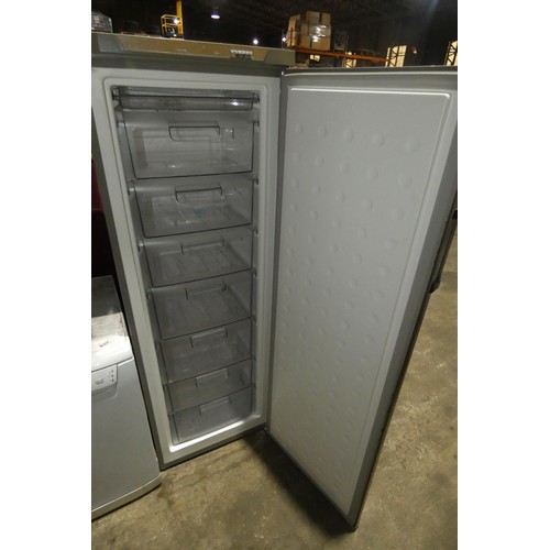 1293 - A tall single door freezer by Prestige - trade