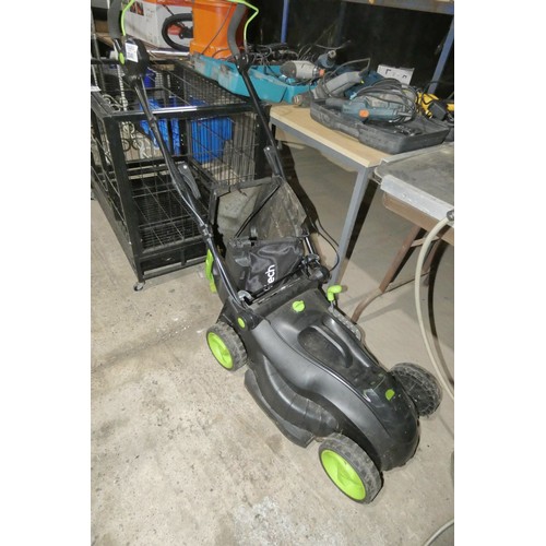 2040 - 1 x Gtech CLM021 battery powered lawn mower supplied with 1 x battery and 1 x charger - Requires att... 