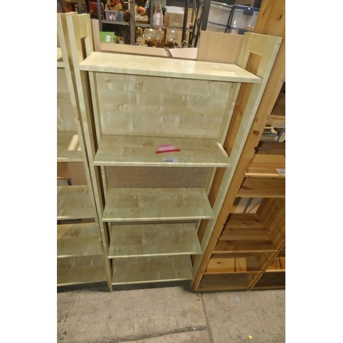 2068 - 1 x shelf unit approx 62 x 24 x 165cm high