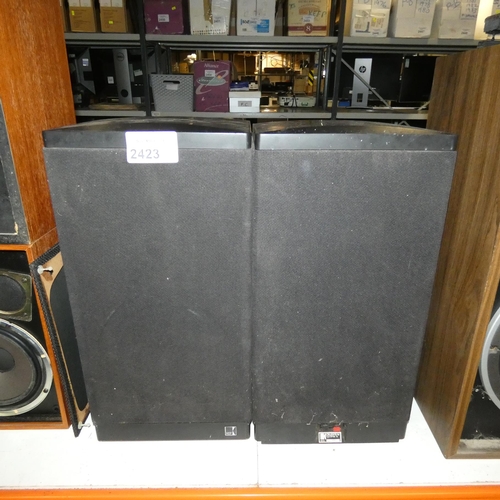 2423 - A pair of loud speakers by Kef type Celeste IV SP1145