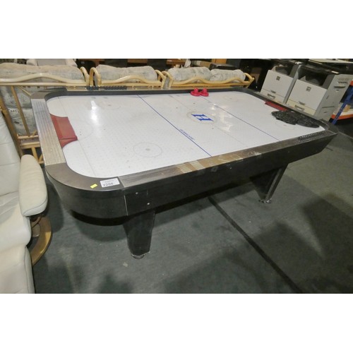 2208 - A Hurricane air hockey table 240v approx 213cm x 122cm (7ft x 4ft) - Please note that the air pump r... 