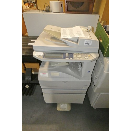 2416 - An office photocopier by Sharp type AR-M276 - trade