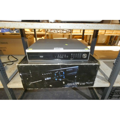 2543 - A Samsung CCTV digital video recorder with 4 channels, cdrw etc model SHR-2042 - trade