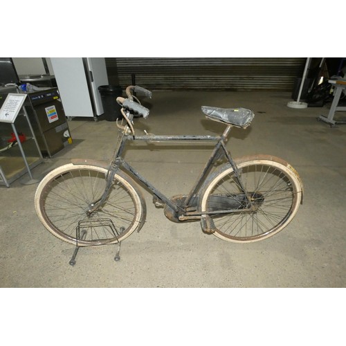 2104 - 1 x Sunbeam vintage bicycle circa 1936/37