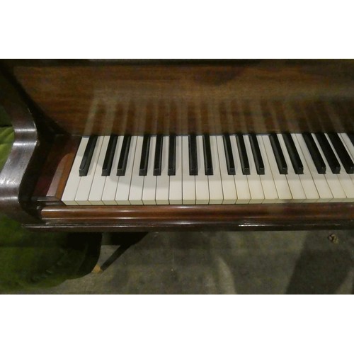 2777 - A wooden mini grand piano by Eavestaff