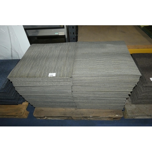 1546 - 1 x pallet containing a quantity of approx 200 x Shaw patterned carpet tiles each measuring approx 6... 