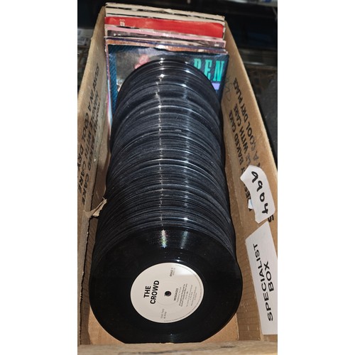 2304 - A quantity of various vinyl records. Not practical to list in detail so please view or see photograp... 