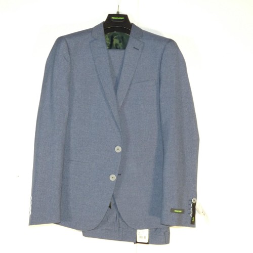 74 - A gentleman's blue suit by Remus Uomo, jacket 38R & trousers 38R, includes waistcoat, retail price £... 