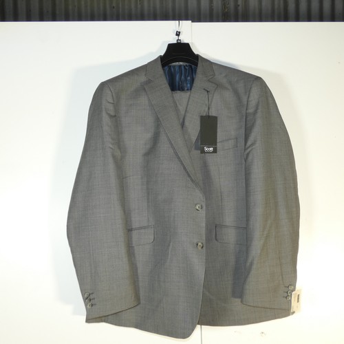 141 - A gentleman's grey suit by Scott, jacket 52L & trousers 46L, no waistcoat, retail price £229 - pleas... 