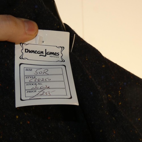 201 - A gentleman's blue patterned jacket by Torre size 50R, retail price £255 - please see pictures for m... 