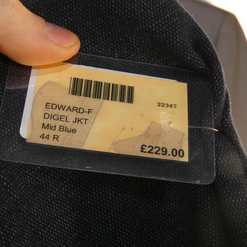 248 - A gentleman's blue jacket by Digel size 44R, retail price approx £229 - please see pictures for more... 