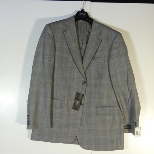 252 - A gentleman's grey jacket by Digel size 44R, retail price approx £169 - please see pictures for more... 