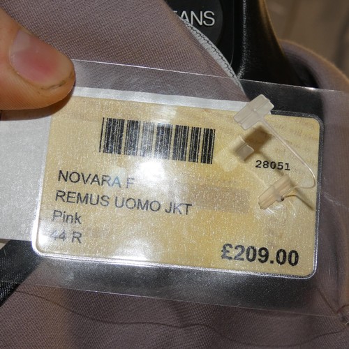 279 - A gentleman's pink jacket by Remus Uomo size 44R, retail price approx £209 - please see pictures for... 