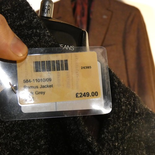 285 - A gentleman's grey jacket by Remus Uomo size 46R, retail price approx £249 - please see pictures for... 