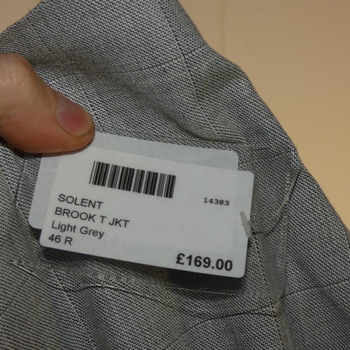 326 - A gentleman's grey jacket by Brook Taverner size 46R, retail price approx £169 - please see pictures... 