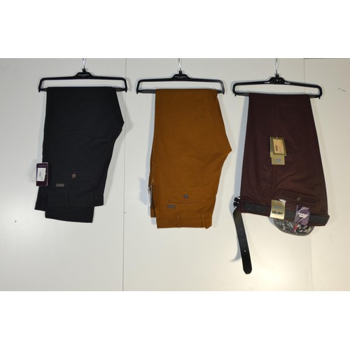 359 - 3 x pairs of gentleman's trousers size 36s - retail over £200 - please see pictures for more