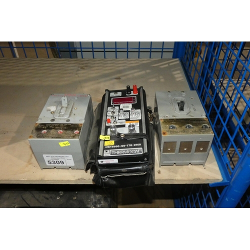 5309 - 1 x Haven Thermocal unit and 2 x circuit breakers