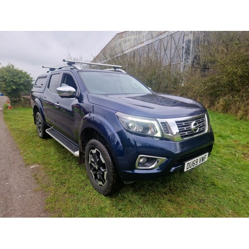 1 - Nissan Navara Tekna DCI fitted with a colour matched Truckman canopy
Registration number: DU69 VWF,
... 