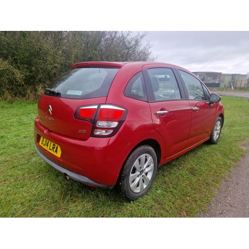 4 - Citroen C3 VTR+,
Registration number: BJ14 LRA, 
V5: Not present, 
Odometer reading: 36,745 miles,
D... 