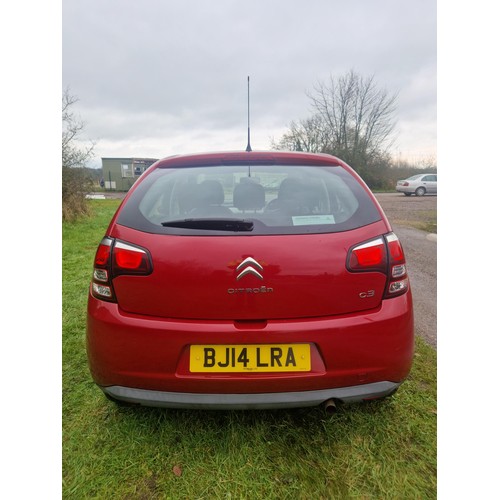 4 - Citroen C3 VTR+,
Registration number: BJ14 LRA, 
V5: Not present, 
Odometer reading: 36,745 miles,
D... 