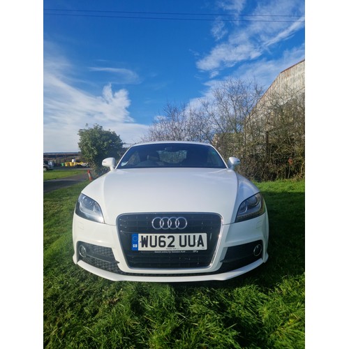 3 - Audi TT S Line TFSI,
Registration number: WU62 UUA,
V5: Present,
Odometer reading:  28,542 miles,
Da... 