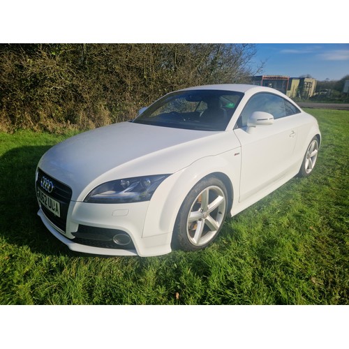 3 - Audi TT S Line TFSI,
Registration number: WU62 UUA,
V5: Present,
Odometer reading:  28,542 miles,
Da... 