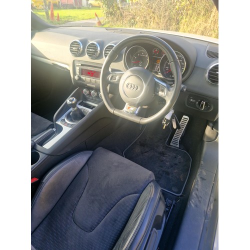 3 - Audi TT S Line TFSI,
Registration number: WU62 UUA,
V5: Present,
Odometer reading:  28,542 miles,
Da... 