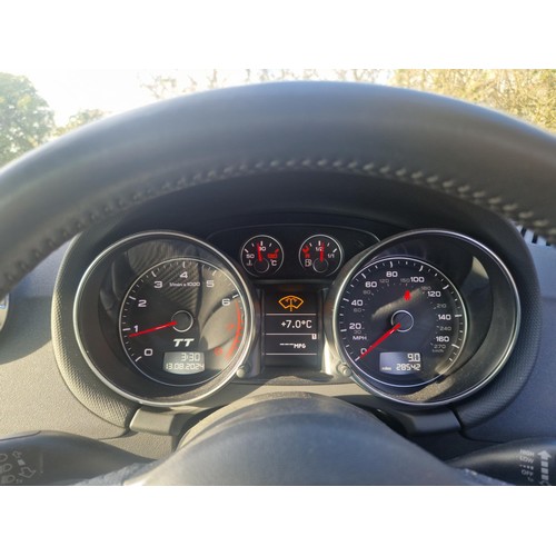 3 - Audi TT S Line TFSI,
Registration number: WU62 UUA,
V5: Present,
Odometer reading:  28,542 miles,
Da... 