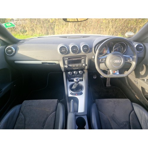 3 - Audi TT S Line TFSI,
Registration number: WU62 UUA,
V5: Present,
Odometer reading:  28,542 miles,
Da... 