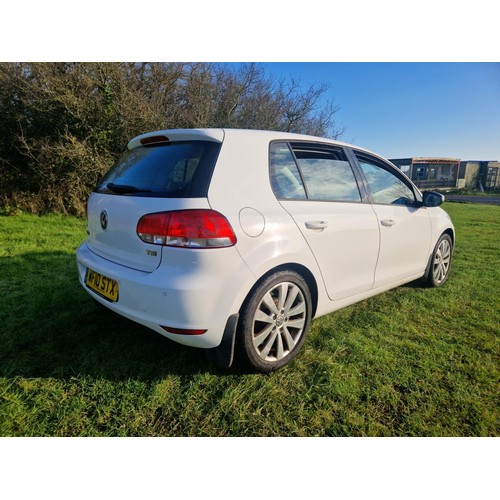 5 - Volkswagen Golf, SE TSI,
Registration number: WF10 STX,
V5: Not present,
Odometer reading: 41,636 mi... 