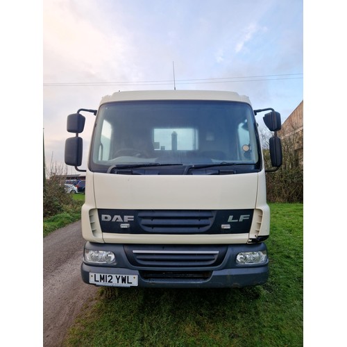 11 - DAF LF Tipper
Registration number: LM12 YWL,
V5: Present,
Odometer reading: 211,935km, 
Date of firs... 