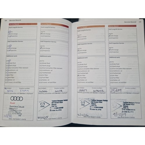 3 - Audi TT S Line TFSI,
Registration number: WU62 UUA,
V5: Present,
Odometer reading:  28,542 miles,
Da... 